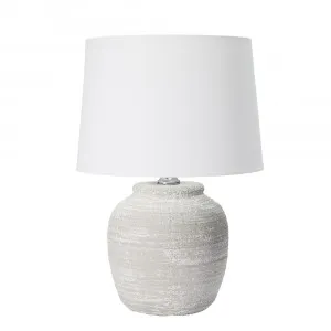 Romeo Table Lamp Antique White by null, a Lighting for sale on Style Sourcebook