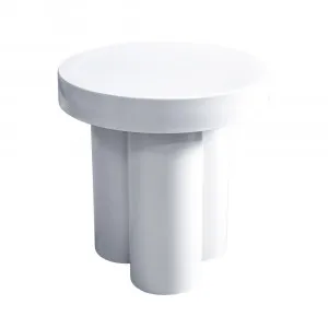 Domi Side Table - White by null, a Side Table for sale on Style Sourcebook