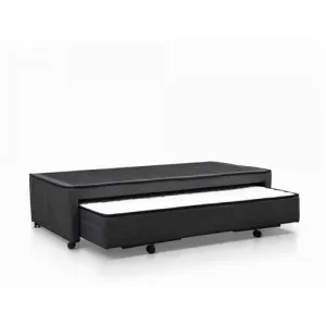 Trundle Base Charcoal (With Legs) Single by James Lane, a Beds & Bed Frames for sale on Style Sourcebook