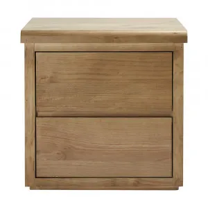Calypso Bedside Table Nutmeg -  2 Drawer by null, a Bedside Tables for sale on Style Sourcebook