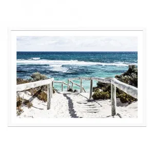 Rottnest Dunes Framed Print  - 120cm x 86cm by null, a Prints for sale on Style Sourcebook