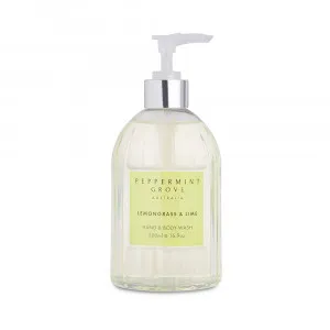 Peppermint Grove Hand & Body Wash Lemongrass & Lime - 500ml by null, a Bath & Body Products for sale on Style Sourcebook