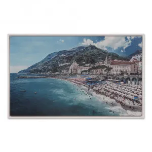 Amalfi Dream Wall Art Framed Canvas  - 130cm x 80cm by null, a Painted Canvases for sale on Style Sourcebook
