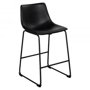 Montana Saddle Counter Stool Black by null, a Bar Stools for sale on Style Sourcebook