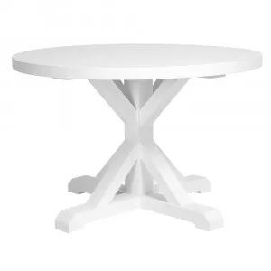 Balmain Round Dining Table White by null, a Dining Tables for sale on Style Sourcebook