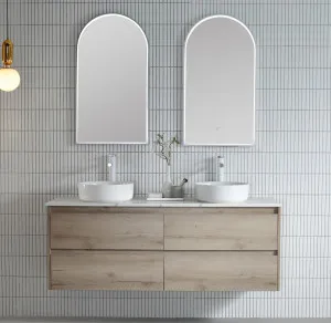 Arch 500D LED Mirror 90cm x 50cm by Luxe Mirrors, a Illuminated Mirrors for sale on Style Sourcebook