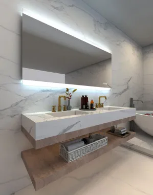 Miro Premium LED Mirror with Bluetooth Audio - 5 sizes available 750mm x 900mm by Luxe Mirrors, a Illuminated Mirrors for sale on Style Sourcebook