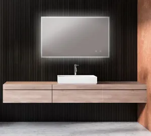 Kara Premium LED Mirror with Bluetooth Audio &amp; Colour Switch - (90cm x 60cm) or (120cm x 75cm) 900mm x 600mm by Luxe Mirrors, a Illuminated Mirrors for sale on Style Sourcebook