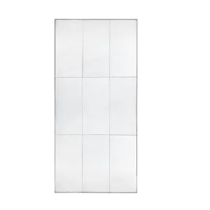 Bellini Antique Floor Mirror Panelled 100cm x 220cm by Luxe Mirrors, a Mirrors for sale on Style Sourcebook