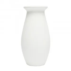 Agios Vase White - 30cm by null, a Vases & Jars for sale on Style Sourcebook