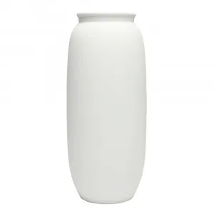 Kavos Vase White - 60cm by null, a Vases & Jars for sale on Style Sourcebook