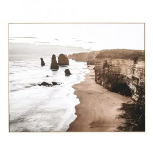 Apostle Sunrise Framed Canvas  - 150cm x 120cm by null, a Painted Canvases for sale on Style Sourcebook