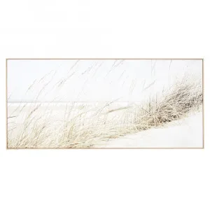 Breezy Beach Framed Canvas  - 146cm x 67cm by null, a Painted Canvases for sale on Style Sourcebook