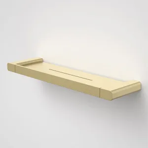 Caroma Luna Metal Shelf Brushed Brass by Caroma, a Shelves & Hooks for sale on Style Sourcebook
