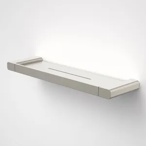 Caroma Luna Metal Shelf Brushed Nickel by Caroma, a Shelves & Hooks for sale on Style Sourcebook