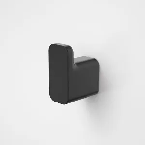 Caroma Luna Robe Hook Black by Caroma, a Shelves & Hooks for sale on Style Sourcebook