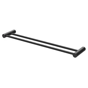 Phoenix Vivid Slimline Double Towel Rail-Matte Black by PHOENIX, a Towel Rails for sale on Style Sourcebook