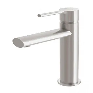 Phoenix Vivid Slimline Oval Basin Mixer - Brushed Nickel by PHOENIX, a Bathroom Taps & Mixers for sale on Style Sourcebook