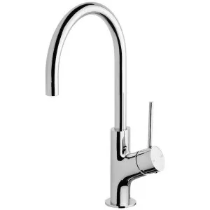 Phoenix Vivid Slimline Oval Sink Mixer 160mm Gooseneck-Chrome by PHOENIX, a Kitchen Taps & Mixers for sale on Style Sourcebook