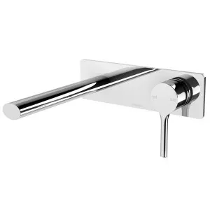 Phoenix Vivid Slimline Oval Wall Basin/Bath Mixer Set 175mm - Chrome by PHOENIX, a Bathroom Taps & Mixers for sale on Style Sourcebook