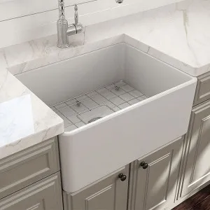 Turner Hastings Novi 61 x 46 Universal Flat or Ribbed Fireclay Butler Sink by Turner Hastings, a Kitchen Sinks for sale on Style Sourcebook