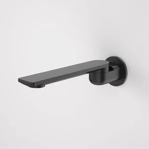 Caroma Urbane II 220mm Round Bath Swivel Outlet Matte Black by Caroma, a Bathroom Taps & Mixers for sale on Style Sourcebook