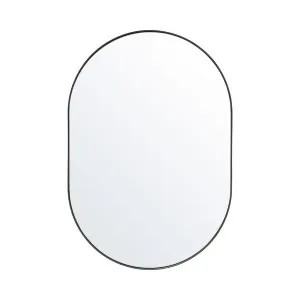 Studio Oval Mirror, Black by Granite Lane, a Vanity Mirrors for sale on Style Sourcebook