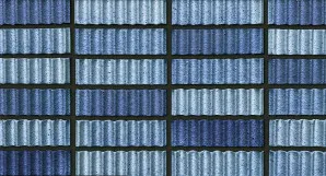 La Paloma Special Shapes - Combed Azul by Austral Bricks, a Bricks for sale on Style Sourcebook