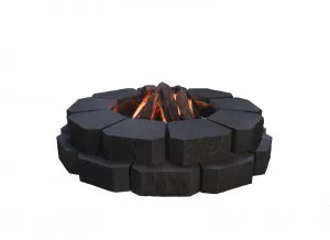 Whitsunday Fire Pit - Charcoal by Austral Masonry, a Braziers & Firepits for sale on Style Sourcebook