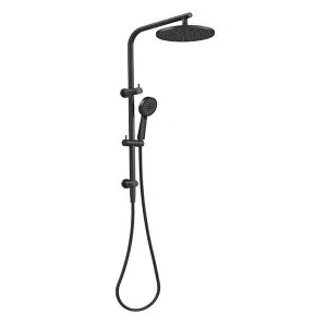 Phoenix Vivid Slimline Twin Shower Matte Black by PHOENIX, a Shower Heads & Mixers for sale on Style Sourcebook