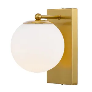 Telbix Marsten E27 Wall Light Antique Gold by Telbix, a Wall Lighting for sale on Style Sourcebook