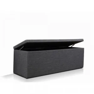 Milton Blanket Box Charcoal by null, a Baskets & Boxes for sale on Style Sourcebook