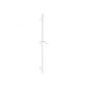 Elysian Adjustable Shower Rail - White by ABI Interiors Pty Ltd, a Towel Rails for sale on Style Sourcebook