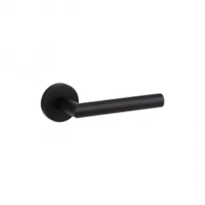 Davis Door Handle - Matte Black by ABI Interiors Pty Ltd, a Door Knobs & Handles for sale on Style Sourcebook