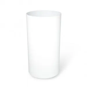 Valenza Pedestal Basin • Matte White by ABI Interiors Pty Ltd, a Basins for sale on Style Sourcebook