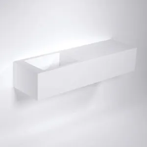 Henderson Wall-Mounted Basin 1500mm • Matte White by ABI Interiors Pty Ltd, a Basins for sale on Style Sourcebook
