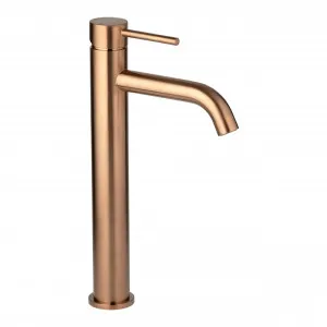 Elysian Extended Basin Mixer - Brushed Copper by ABI Interiors Pty Ltd, a Bathroom Taps & Mixers for sale on Style Sourcebook