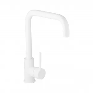 Eden Square Kitchen Mixer - White by ABI Interiors Pty Ltd, a Kitchen Taps & Mixers for sale on Style Sourcebook