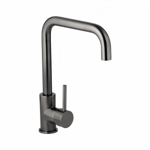Eden Square Kitchen Mixer - Brushed Gunmetal by ABI Interiors Pty Ltd, a Kitchen Taps & Mixers for sale on Style Sourcebook