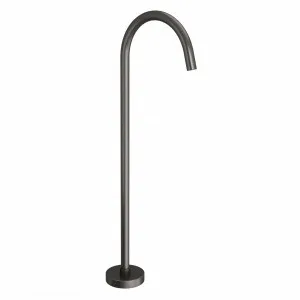 Floor Mounted Bath Filler - Brushed Gunmetal by ABI Interiors Pty Ltd, a Bathroom Taps & Mixers for sale on Style Sourcebook