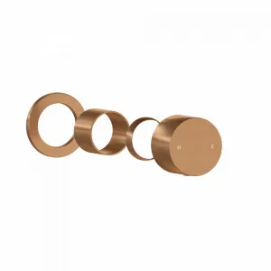 Milani Progressive Handle Kit - Brushed Copper by ABI Interiors Pty Ltd, a Bathroom Taps & Mixers for sale on Style Sourcebook