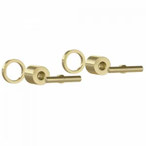 Barre Assembly Handle Kit • Brushed Brass by ABI Interiors Pty Ltd, a Bathroom Taps & Mixers for sale on Style Sourcebook