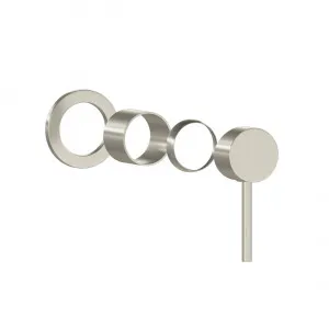 Elysian Minimal Handle Kit - Brushed Nickel by ABI Interiors Pty Ltd, a Bathroom Taps & Mixers for sale on Style Sourcebook