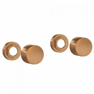 Milani Assembly Handle Kit - Brushed Copper by ABI Interiors Pty Ltd, a Bathroom Taps & Mixers for sale on Style Sourcebook