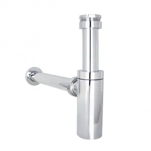 Marli Bottle Trap Round - Chrome by ABI Interiors Pty Ltd, a Traps & Wastes for sale on Style Sourcebook