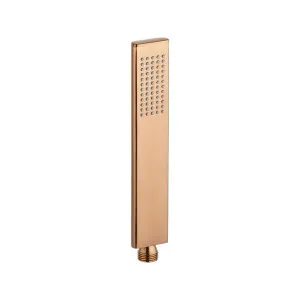 Rounded Rectangle Hand Shower - Brushed Copper by ABI Interiors Pty Ltd, a Shower Heads & Mixers for sale on Style Sourcebook