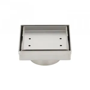 Pixi Tile Insert Floor Waste 125mm - Stainless Steel by ABI Interiors Pty Ltd, a Traps & Wastes for sale on Style Sourcebook