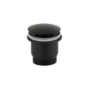 Avi Pop-Up Waste - Matte Black by ABI Interiors Pty Ltd, a Traps & Wastes for sale on Style Sourcebook