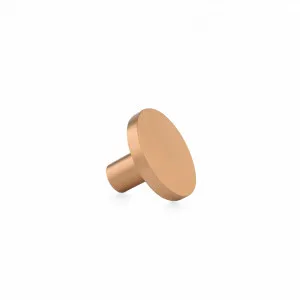 Elsa Cabinetry Knob • Brushed Copper by ABI Interiors Pty Ltd, a Cabinet Hardware for sale on Style Sourcebook