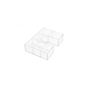 Vanity Drawer Organiser w Cut Out - 600mm by ABI Interiors Pty Ltd, a Bathroom Accessories for sale on Style Sourcebook